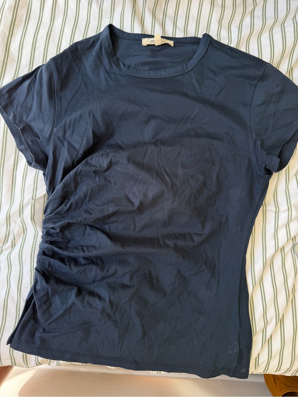 Madewell Navy Short-Sleeve Crew Tee